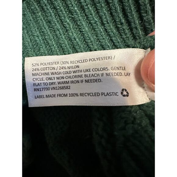 Lego Target Collab Crewneck Pullover Sweater Adult Size Large Green Textured - Picture 4 of 6